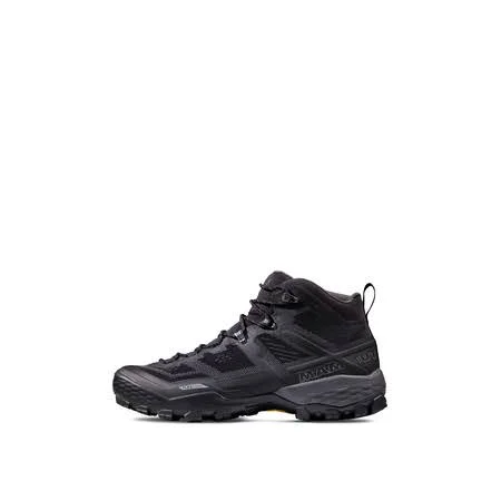 Mammut Ducan Mid GTX Hiking Boot - Men's Black/Dark Titanium - 13.5