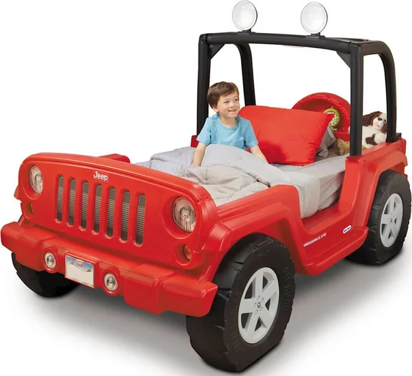 Little Tikes - Jeep Wrangler 53x22 Toddler/Twin Bed - Red