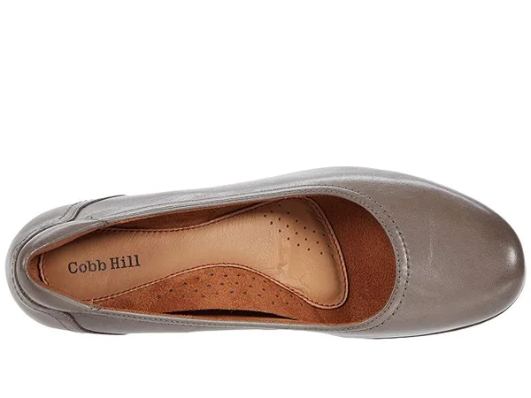 Cobb Hill Adaline Pump Women's Shoes Grey : 5.5 B
