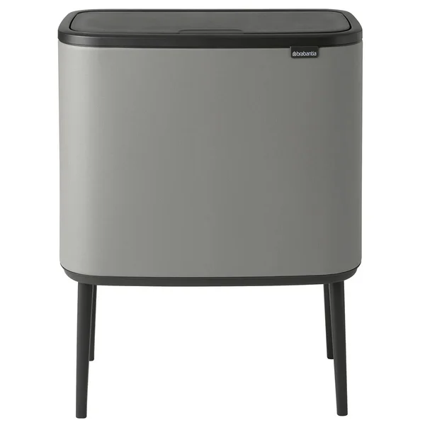 Brabantia Bo Touch Bin 11 + 23 L - Sense of Luxury, Grey