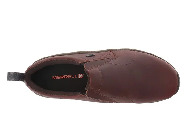 Merrell Men's Jungle Moc Leather Waterproof Ice+, Size: 13, Merrell Oak