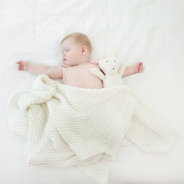 Organic Cotton Comfy Knit Baby Gift Set Gray