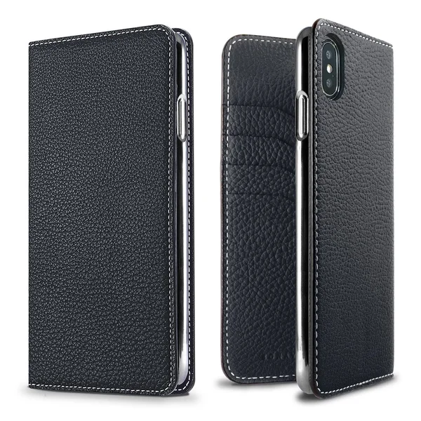Diary Smartphone Case (iPhone Xs Max), Navy Blue