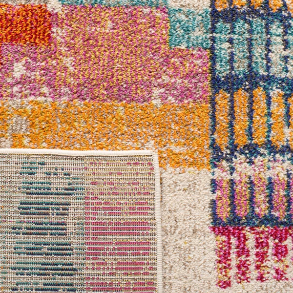 Safavieh Madison 400 Rug Collection MAD417C - Ivory, Multi - 8& x 10&