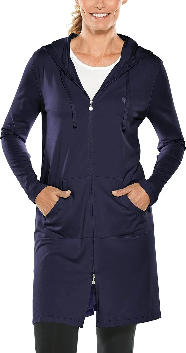 Coolibar UPF 50+ Women's Cabana Hoodie - Sun Protective