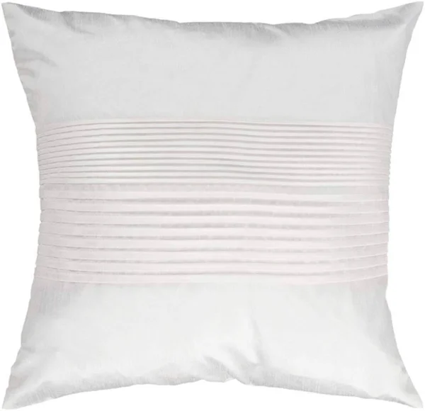 Surya - Solid Pleated - Throw Pillow