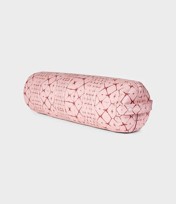 Manduka Enlight Round Bolster - Coral - One Size Multicolour