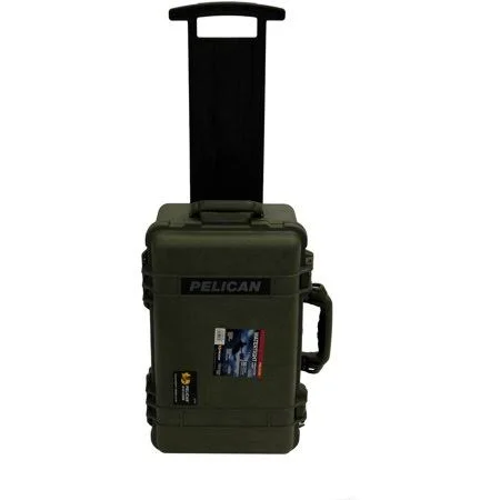 Pelican 1510 Carry on Case, Green