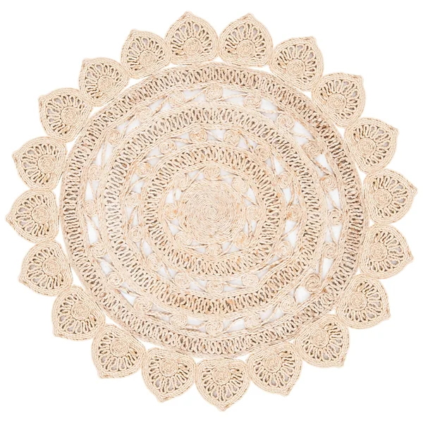 Safavieh Clearance Natural Fiber NF160B Ivory Rug - 7&0x22x7&0x22 - Round