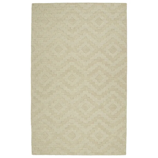 Kaleen Imprints Modern Rug Sand 8& x 11&