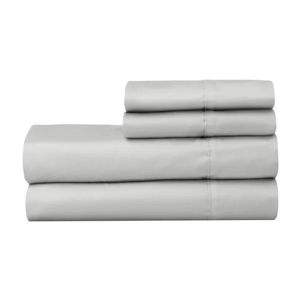 Welhome Cotton Sateen Sheet Set - Storm Cloud - Twin