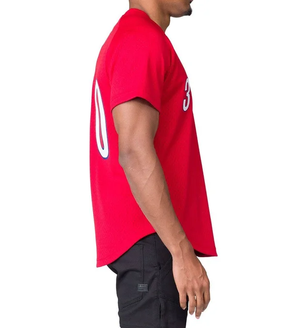 Tim Raines Montreal Expos Mitchell & Ness Batting Practice Jersey - Red