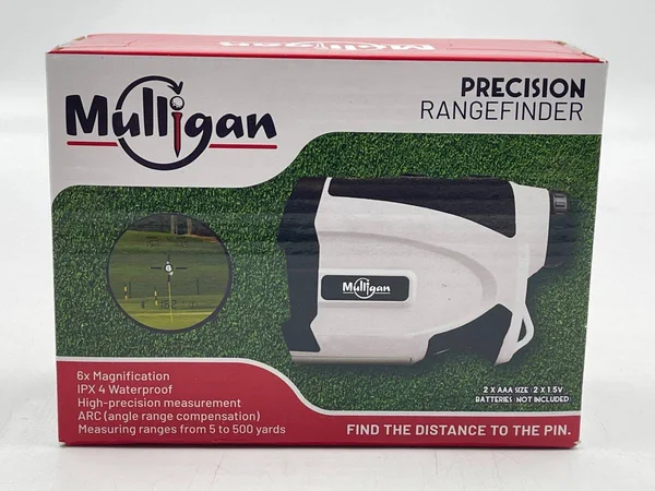 Mulligan Precision Waterproof Rangefinder 6X Magnification Ipx4