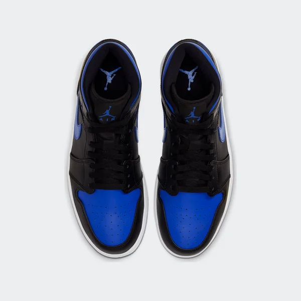 Air Jordan 1 Mid Shoes, Size 9, Black