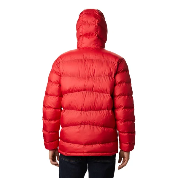 Columbia Men's Fivemile Butte Hooded Jacket, Medium, Mountain Red