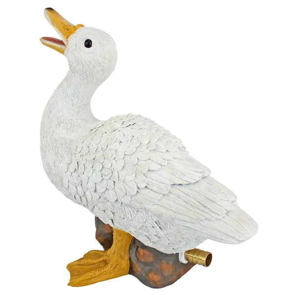 Design Toscano Darnell The Duck Spitter Piped Statue