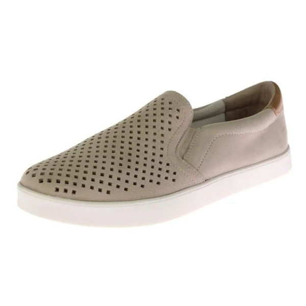 Women's Dr. Scholl&s Original Collection Scout Slip-On Sneaker - Size: 7.5, Bone Suede
