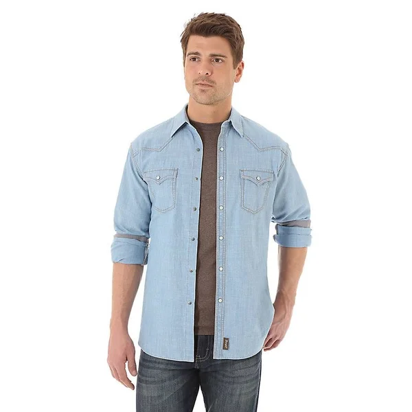 Wrangler MVR277D Men's Retro Long Sleeve Shirt