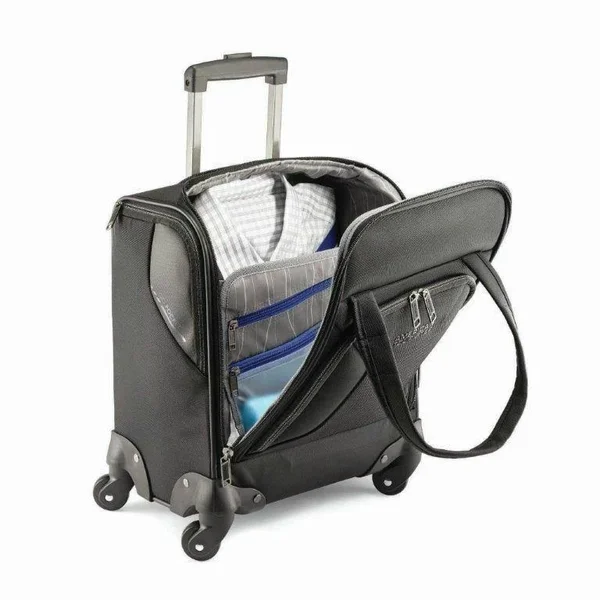 American Tourister Zoom Spinner Tote (Teal Blue)