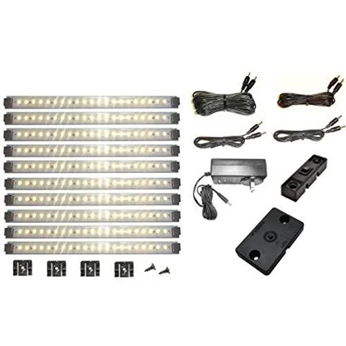 Pro Series Super Deluxe 21 LED Warm White Kit with 4-Position Dimmers and Super Cable Pack ($260 Value!) Remodel Your Kitchen Li