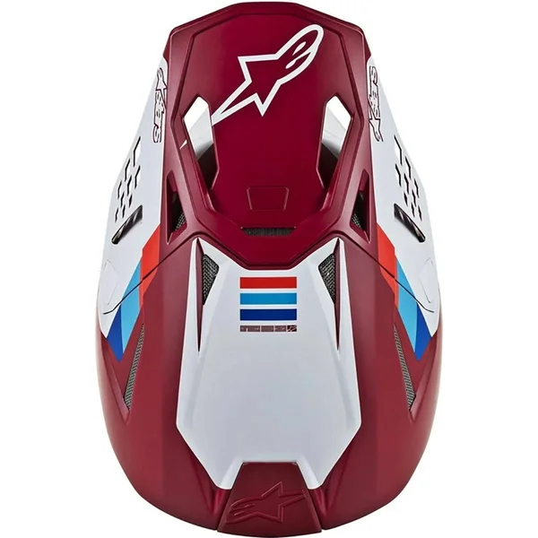 Alpinestars Supertech M8 Contact Helmet - Silver/Black - M