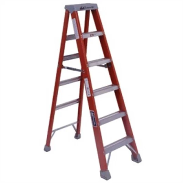 Louisville Fiberglass Orange Heavy Duty Step Ladder