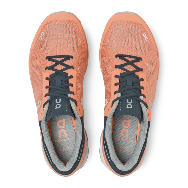 on Cloudsurfer Running Shoe Women's - Coral/Navy, 9