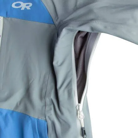 Outdoor Research Skyward II Jacket - Women's S Wave Blue/Light Pewter