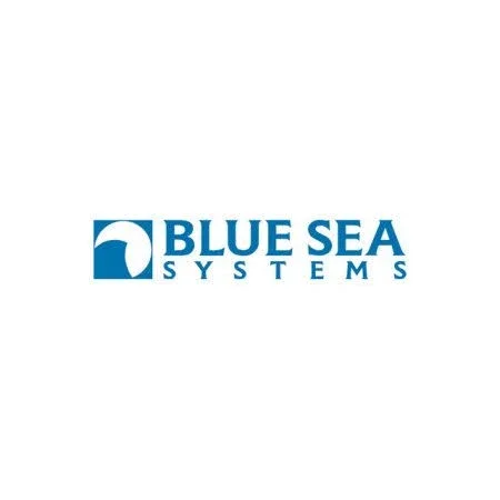Blue Sea 8373 Water Resistant 6 Position Panel - Black, Vertical Mount, 12 V