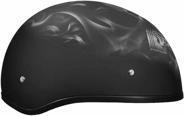 Daytona Skull Cap Pistons Skull Half Helmet