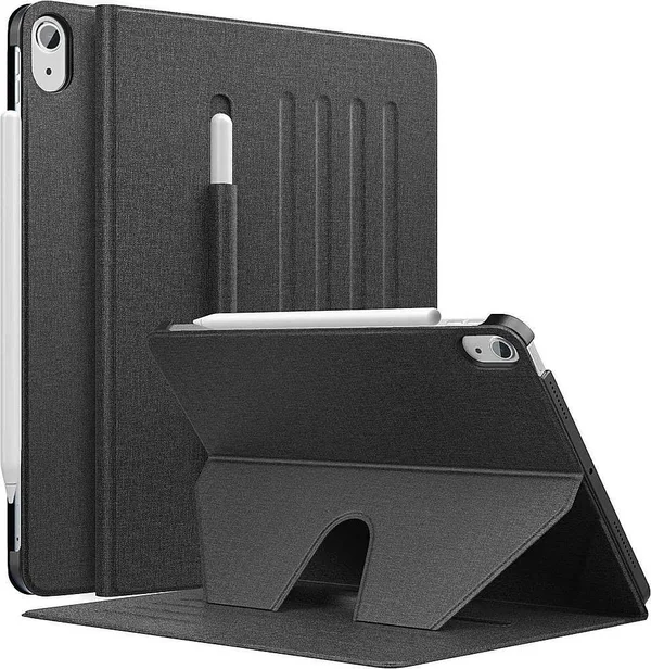 SaharaCase - Multi-Angle Case for Apple iPad Air 10.9x22 (4th Generation 2020) - Black