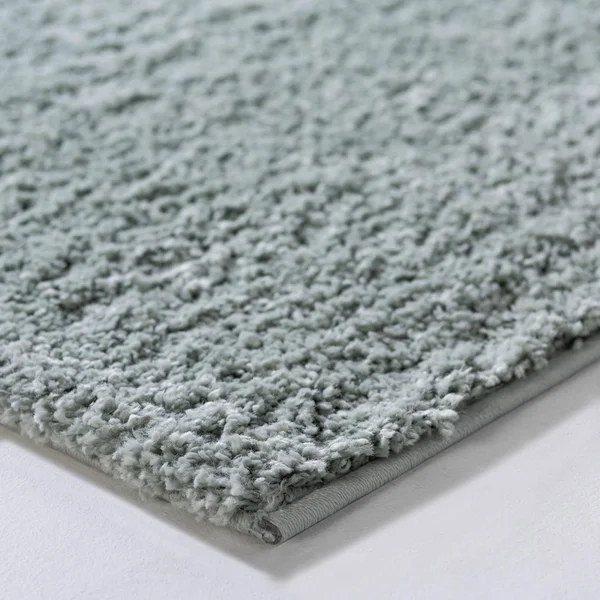 Soft Solid Shag Sage Green 9x12 Large Area Rug
