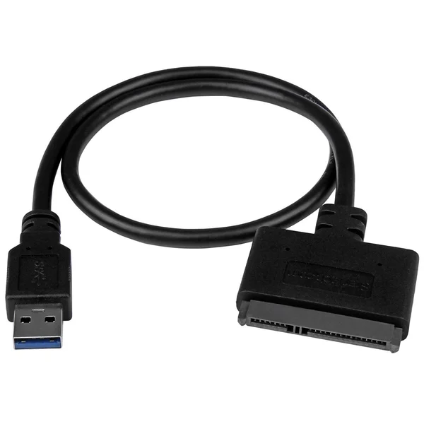 StarTech.com USB C to SATA Adapter Cable - for 2.5, 3.5x22 SATA Drives - 10Gbps - USB 3.1 - SATA to USB Adapter - External Hard