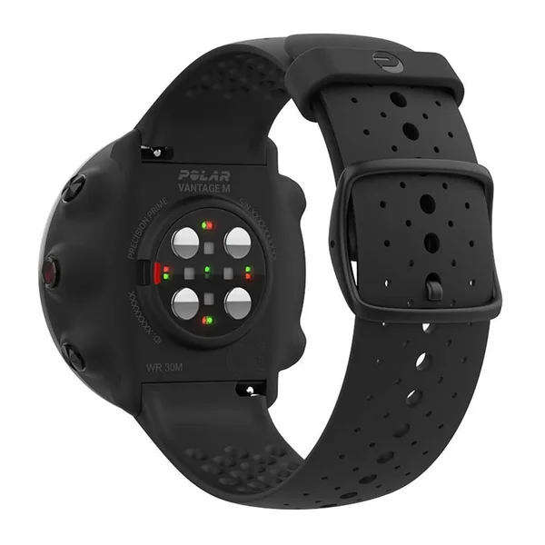 Polar Vantage M Multi Sport GPS Watch - Black with Red Band, M/L