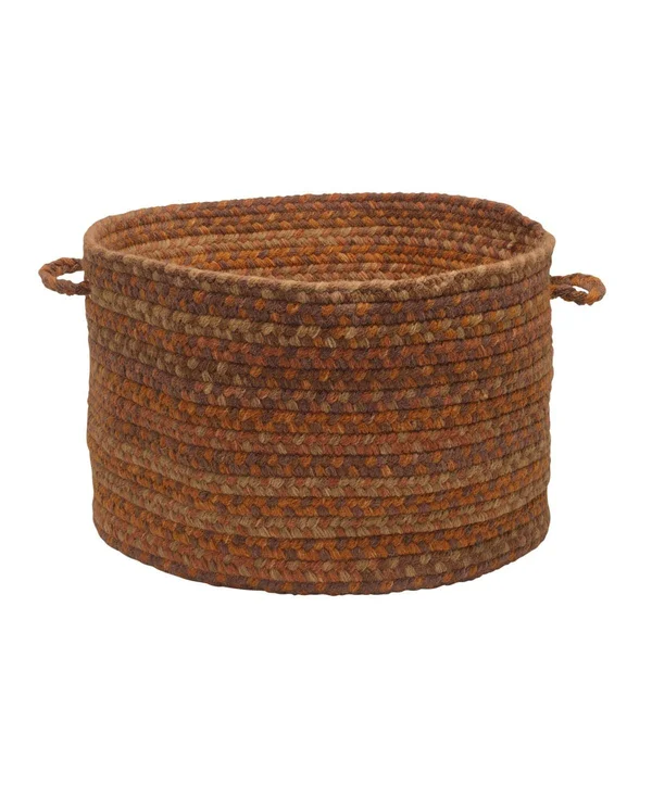 Colonial Mills RU20A014X010 Rustica Floral Burst 14x22x10x22 Utility Basket