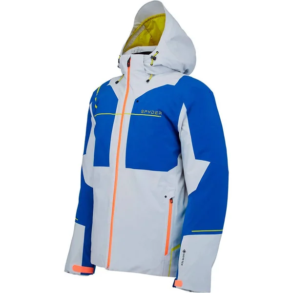 Spyder Titan Mens Insulated Ski Jacket, Grey, Size S