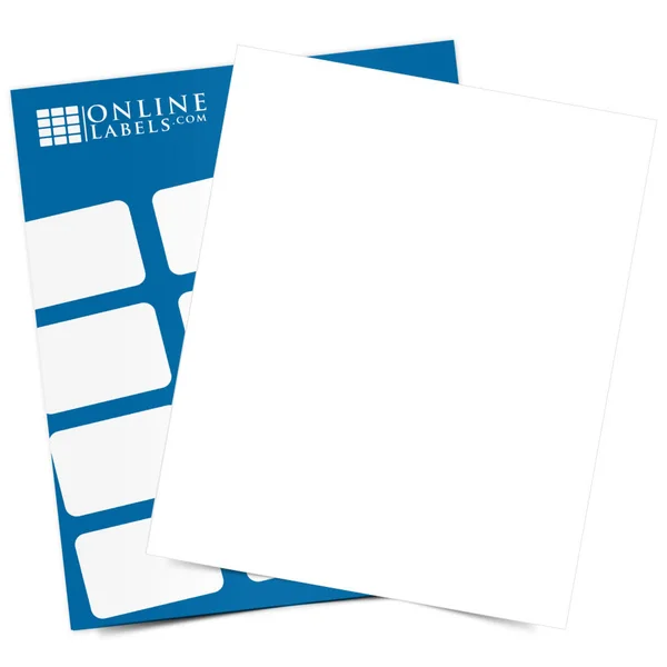 8.5x22 x 11x22 Full Sheet Labels, 100 Sheets, Weatherproof Gloss Inkjet