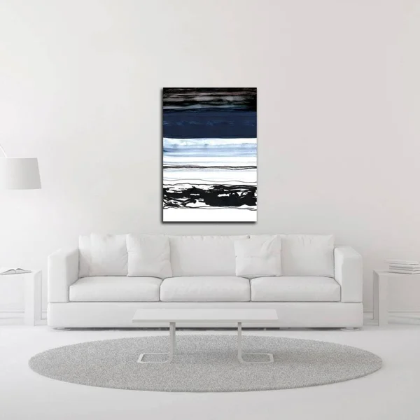 18x22 x 12x22 Strata 2 by Iris Lehnhardt Print on Canvas