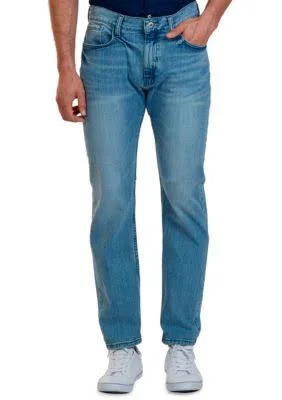 Nautica Men's 5 Pocket Straight Fit Stretch Jean