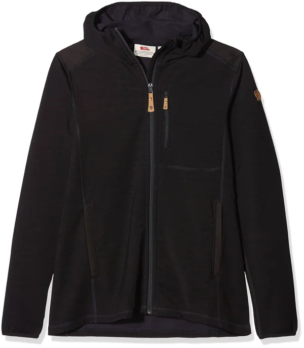 Fjallraven Keb Fleece Hoodie - Women's Dark Grey - Xxs