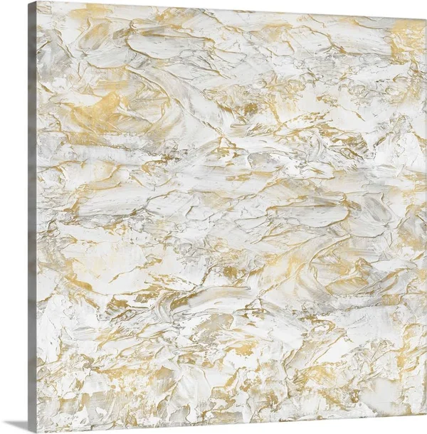 Textural with Gold II, Canvas Wall Art, 16x16, Great Big Canvas