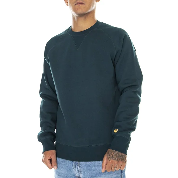 Carhartt WIP Chase Sweatshirt - Frasier - Gold - XL - Men