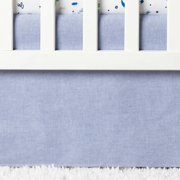 Cloud Island Crib Bedding Set Dino Boy 4pc in Blue/Green