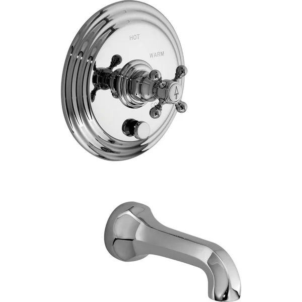 Newport Brass Alveston 4-922BP/20 Pressure Balanced Tub & Shower Trim - Stainless Steel