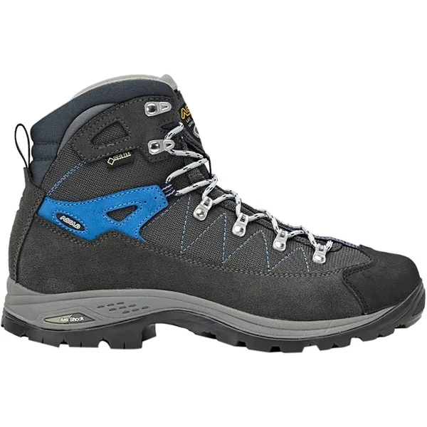 Asolo Finder GV Hiking Boot - Men's Graphite/Gunmetal/Sporty Blue, 8.5