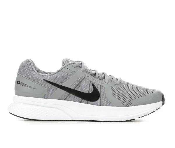 Men's Nike Run Swift 2 Running Shoe - Grey/Black - Size 13