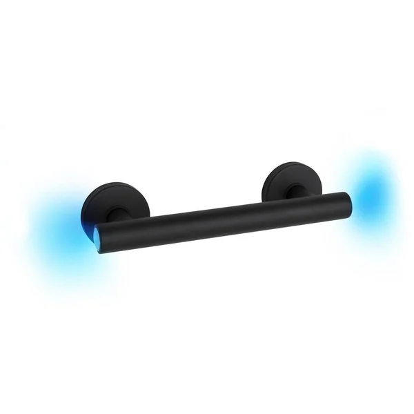 evekare Evk-0280-Icu 12x22 LED Nightlight Grab Bar in Matte Black