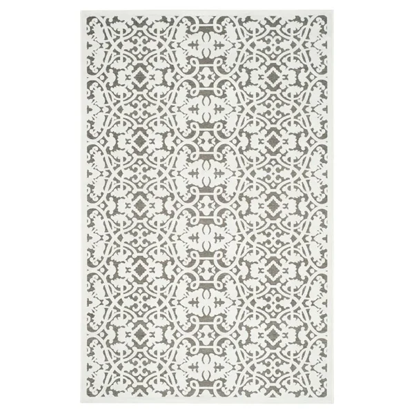 Safavieh Paradise Rug PAR636 Ivory - Dark Grey, 4& x 6&