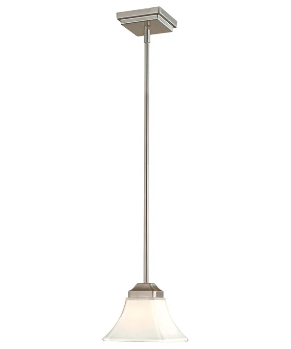 Minka Lavery 1811-84 Agilis 1 Light Mini Pendant Brushed Nickel