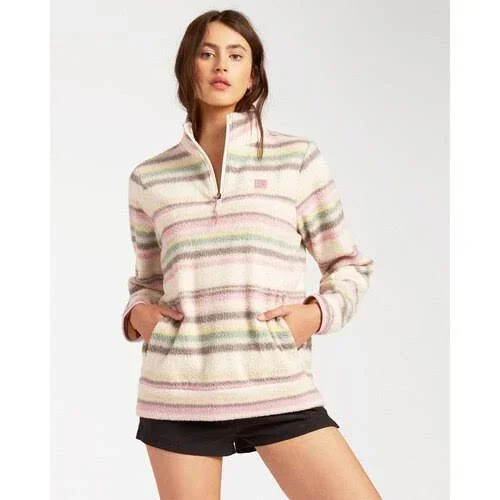 Billabong Boundary Mock Neck Fleece - S Fig
